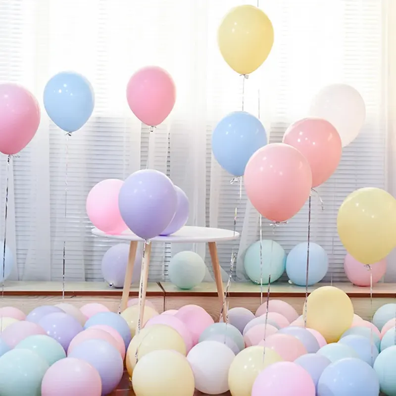 10 tommers makronballonger
