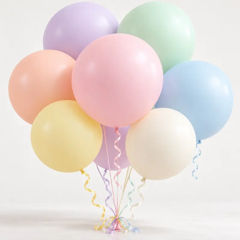18 tommers macaron lateks ballonger