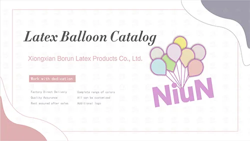I morgen latex baaloon katalog