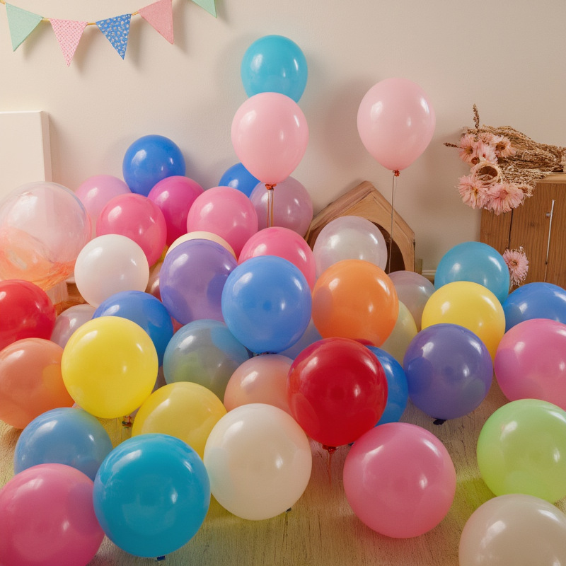 Hvorfor varierer fargene på bulkballonger?