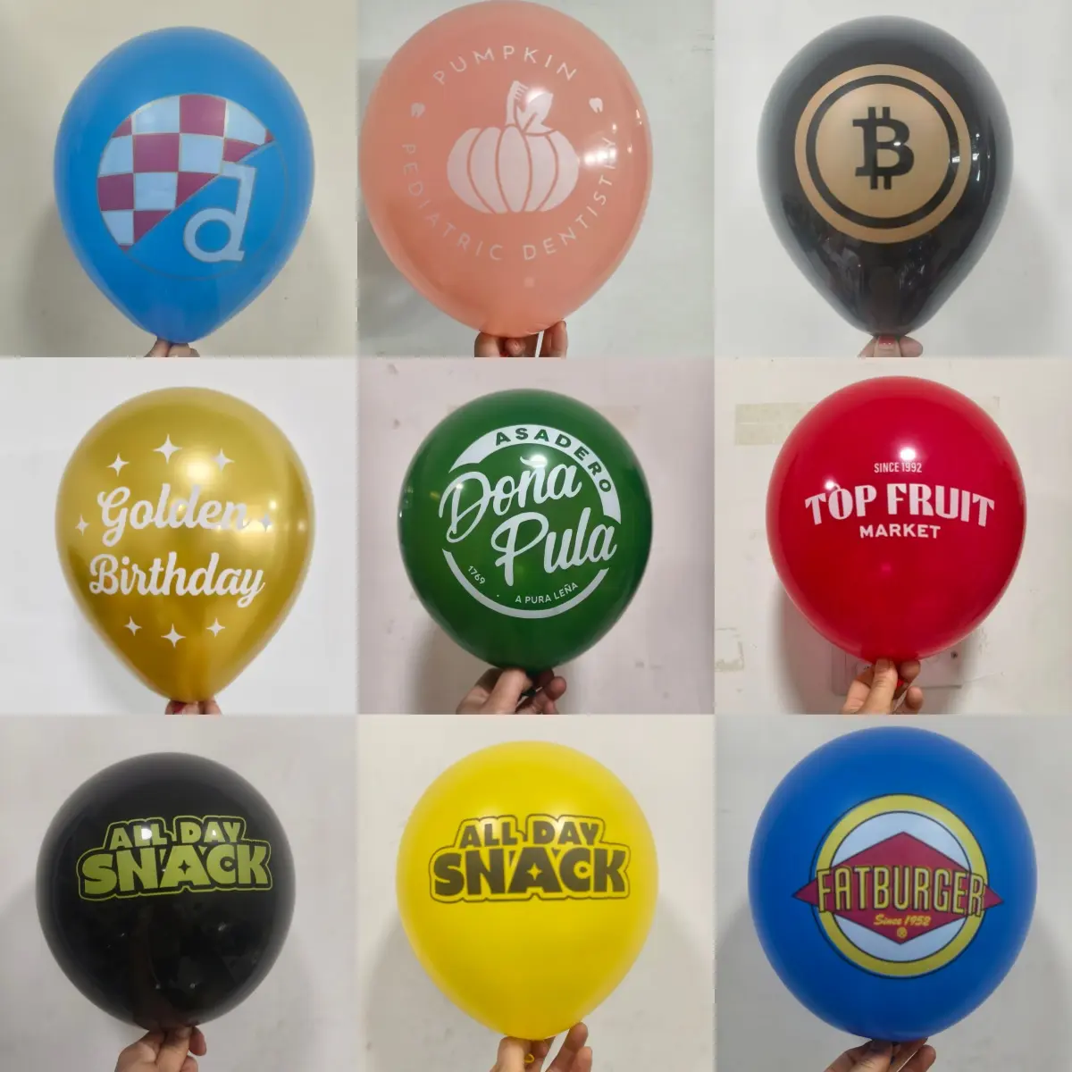Hvordan fabrikker oppnår perfekt trykkjustering på logoballonger