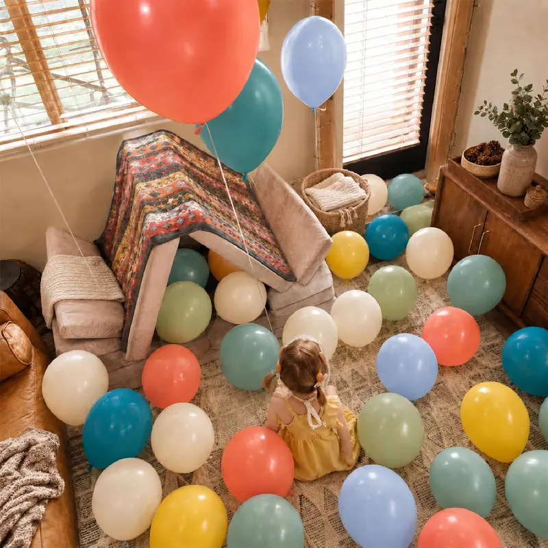 Hva er lagringsbetingelsene for lateksballonger?