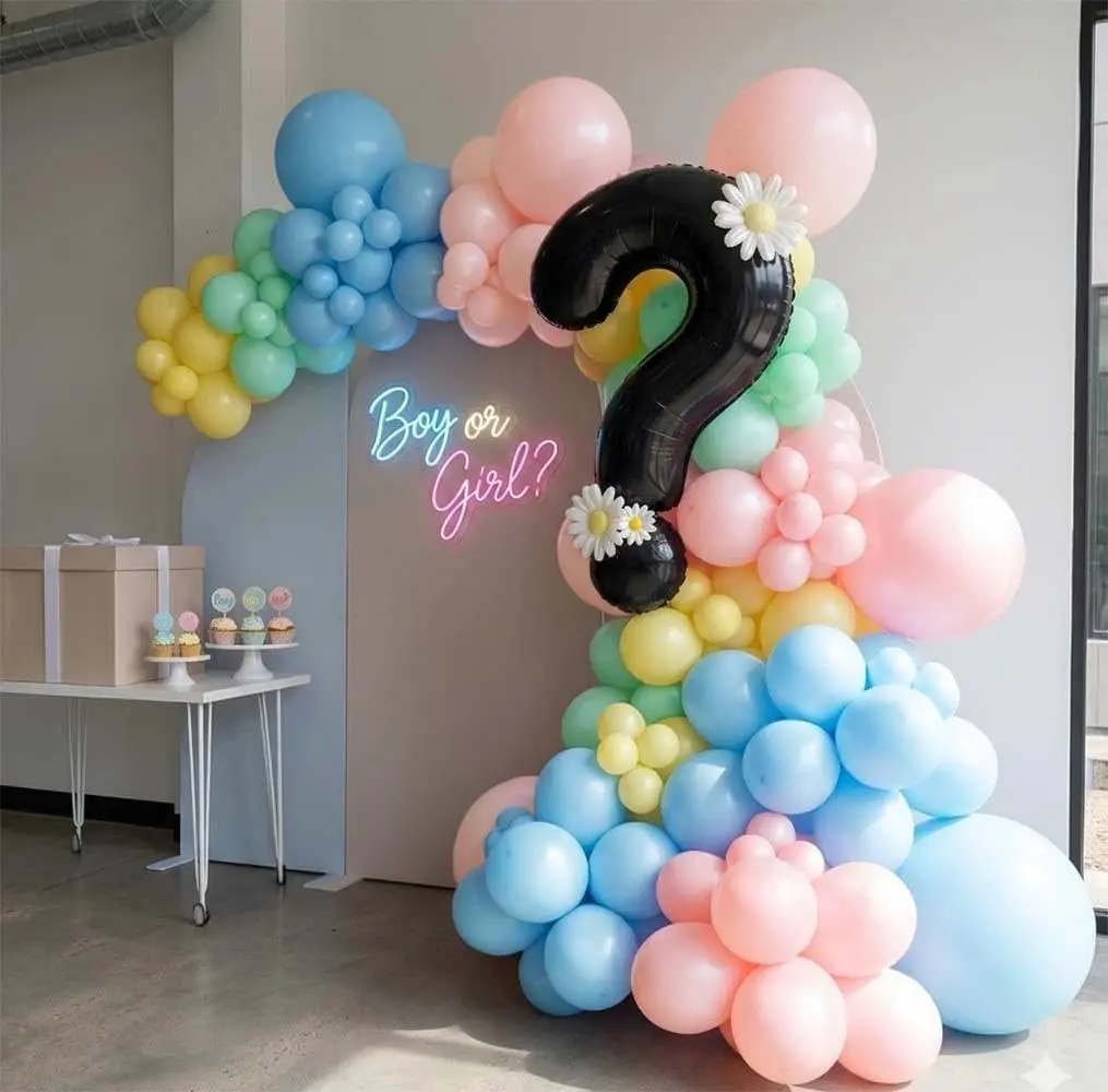 Hvordan ballongprodusenter kombinerer folie- og lateksballonger i festsett