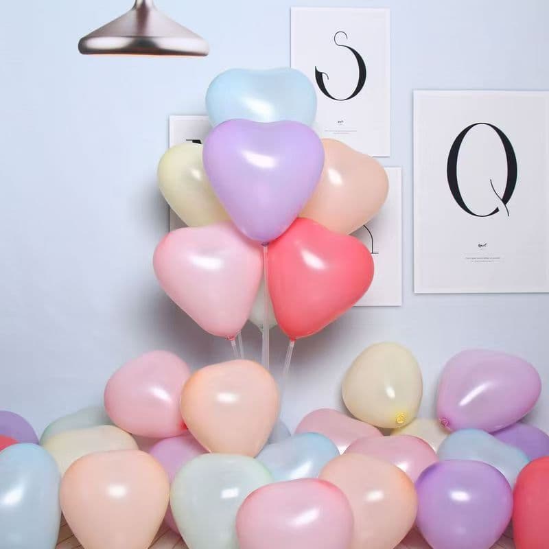 Love Heart Helium Balloons: Et vakkert tillegg til enhver feiring