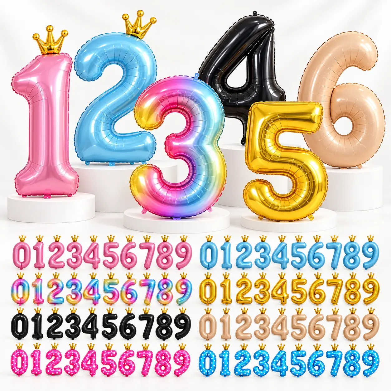 32 tommers tall folieballonger