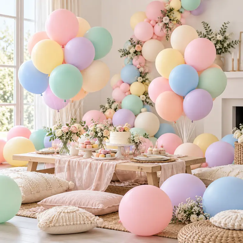 36 tommers macaron lateks ballonger