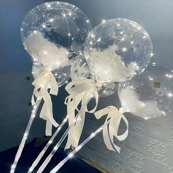 Led Bobo ballong med fjærfylling
