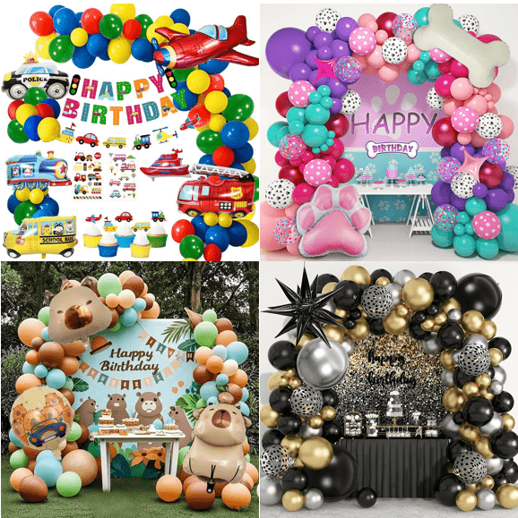 Bursdagsfest ballongbue