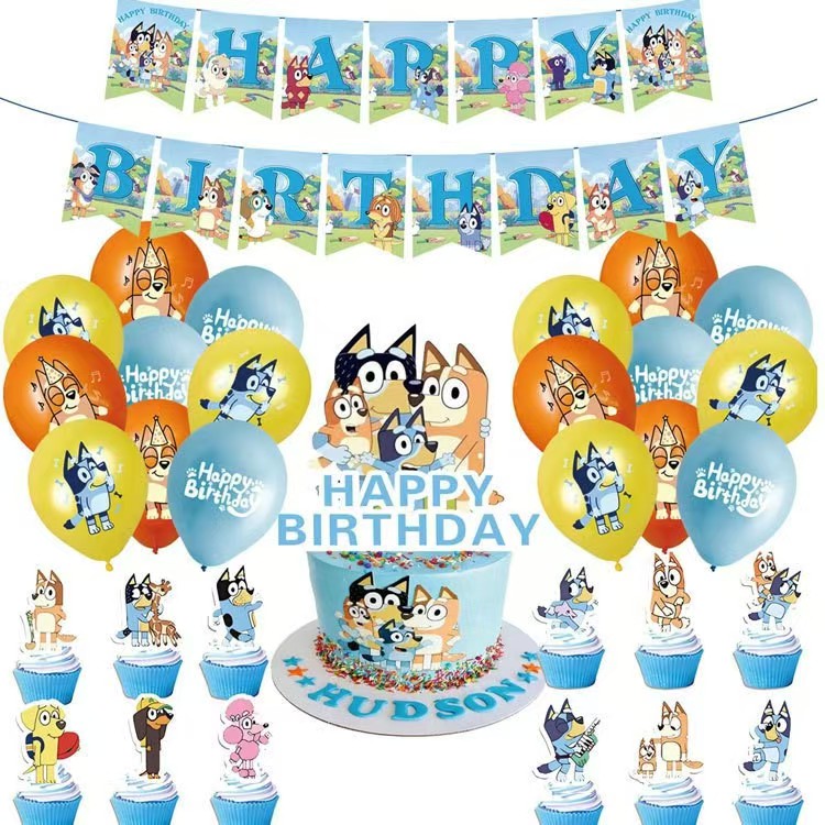 Blåaktige ballonger