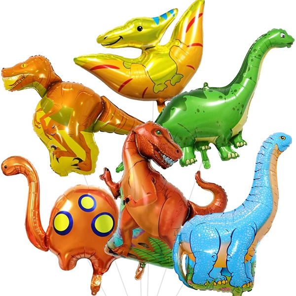 Tegneserie dinosaurfolieballong