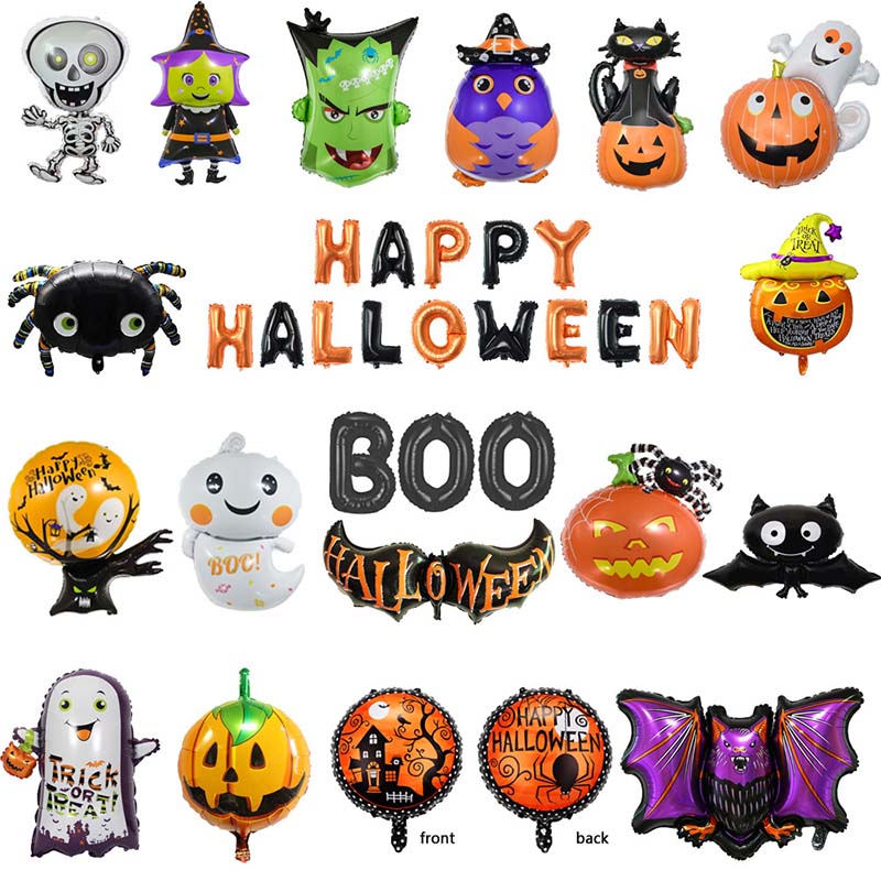Halloween folie ballonger