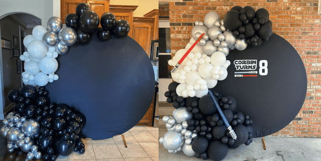Oxidation of balloons