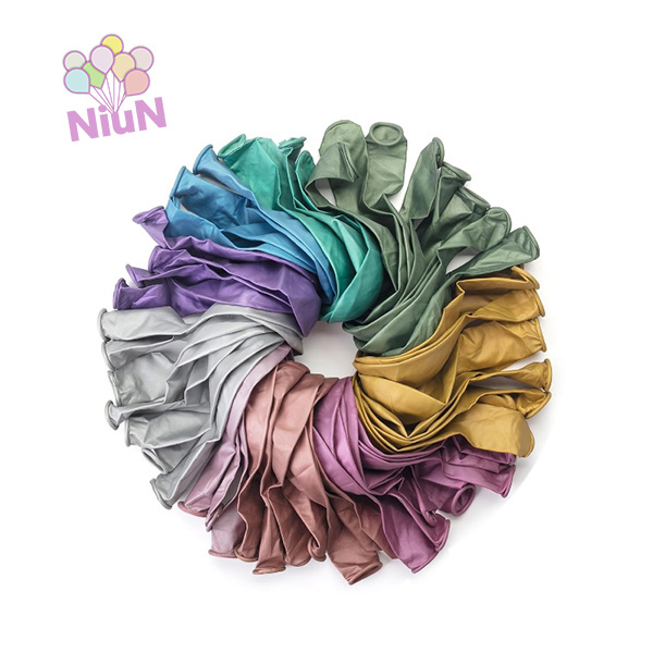 Metallisk lateksballong