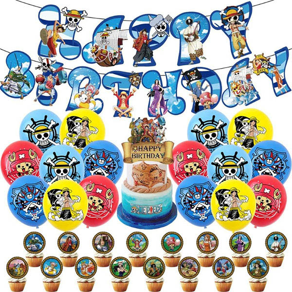 One Piece ballongsett